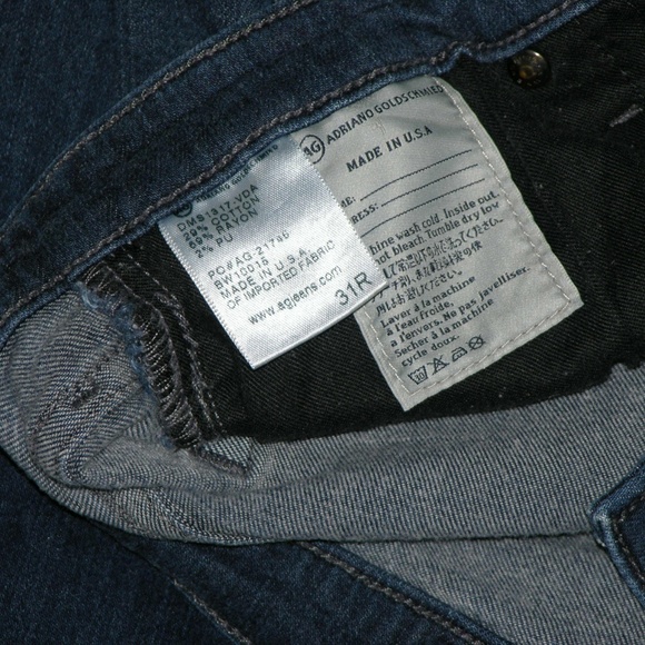 Adriano Goldschmied "The Ballad" Slim Boot Sz 31R - Picture 6 of 6